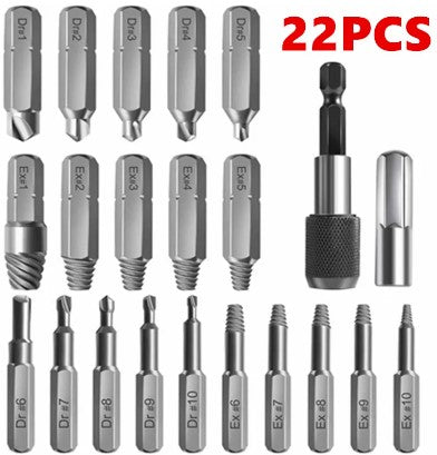 SET BÁSICO TUBRICOTIENDA "EXTRACCIÓN DE TORNILLOS"